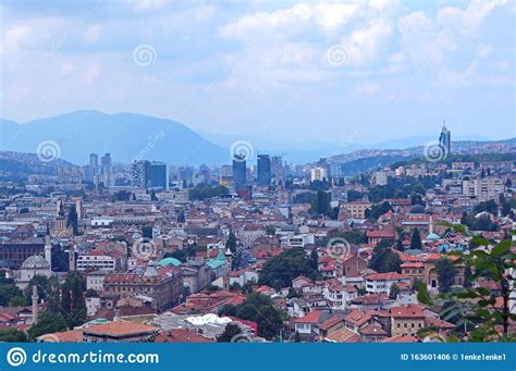 Sarajevobosnia And Herzegovina Stock Photo Image Of View Orange