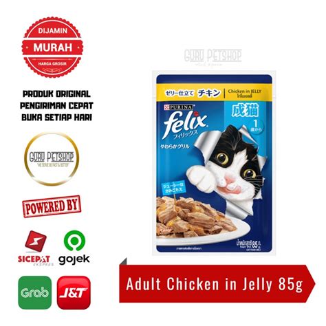 Jual Purina Felix Wet Gr Makanan Kucing Basah Felix Gr Shopee