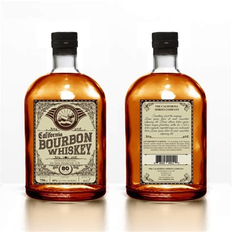 Design A Retro Bourbon Label Product Label Contest