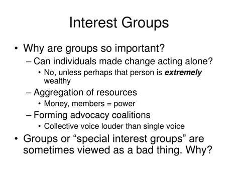 Ppt Interest Groups Powerpoint Presentation Free Download Id 3866415