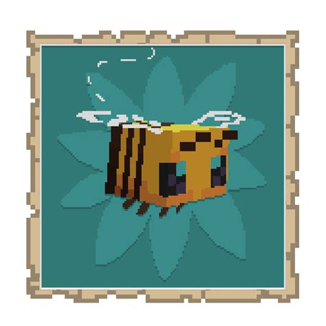 Minecraft Bee – Maevedragon Creations