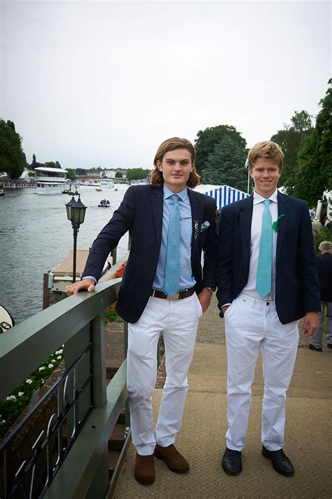 Gentlemen’s dress code at Henley Regatta