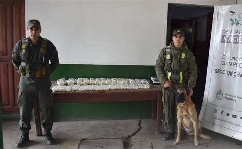 Gendarmer A Secuestr M S De Kilos De Coca Na Y Un Kilo De Marihuana