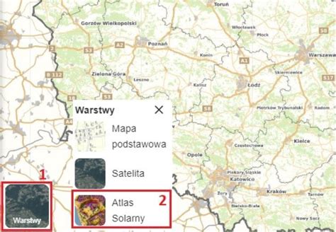 Mapa solarna w Geoportalu OnGeo pl sprawdź nasłonecznienie swojej