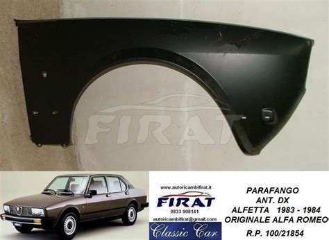 PARAFANGO ALFETTA 83 84 ANT DX 0 00EUR AUTORICAMBIFIRAT IT