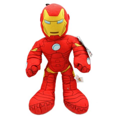 Marvel's Avengers Assemble Iron Man Stuffed Kids Toy (13in) - Walmart ...