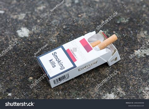thousand cigarette packet warning royalty  images stock
