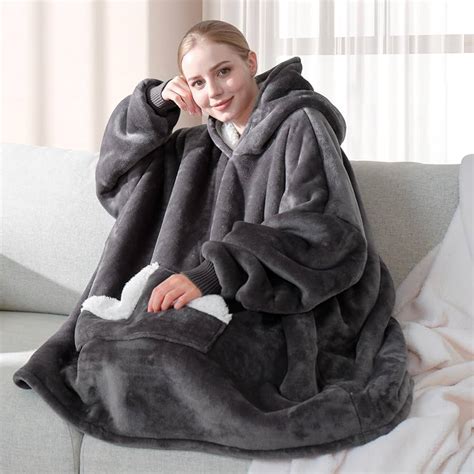 Wearable Blanket With Hood Deals | bellvalefarms.com