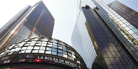 Bolsa mexicana cae con fuerza Peñoles lideró el descenso