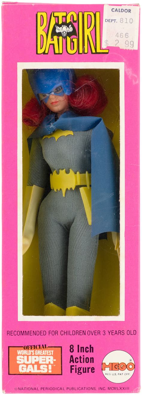 Hake S Mego World S Greatest Super Heroes Batgirl In Box