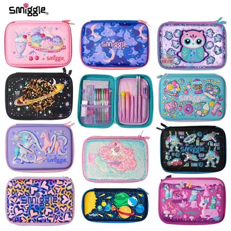 Smiggle Pencil Case Hardtop Cover Pencil Bag Staionery Shopee Philippines