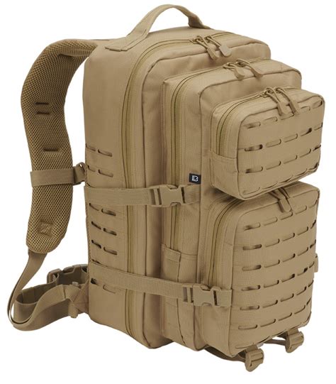 Sac à dos militaire Brandit US Cooper Lasercut large 40L Camel Achat