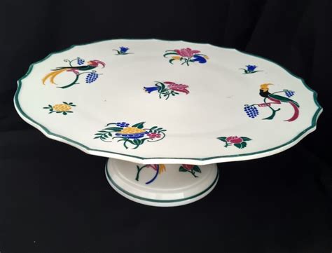 Teichert Werke Stadt Meissen Table Service Exotic Flowers And