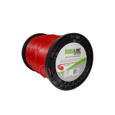 Fio de Nylon Duraline HD Pro Perfil Redondo Ø 2 7 mm Nordtech