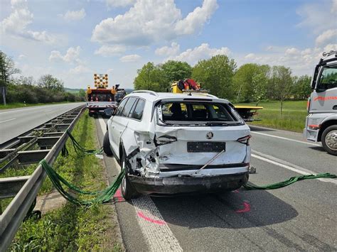 Vier Menschen Bei Unfall Auf A72 Schwer Verletzt Radio Zwickau