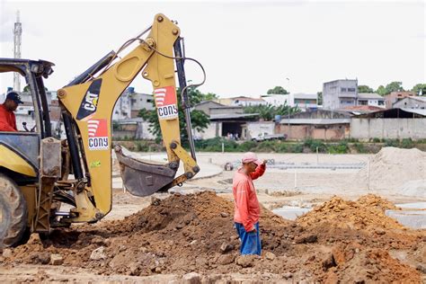 Obras de revitaliza Lago do Goiti avançam em Palmeira dos Índios