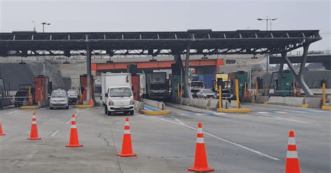 SMP cierran un carril de la vía de evitamiento por obras de