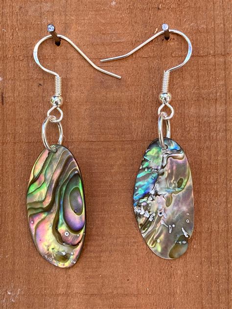 Abalone Earrings Etsy