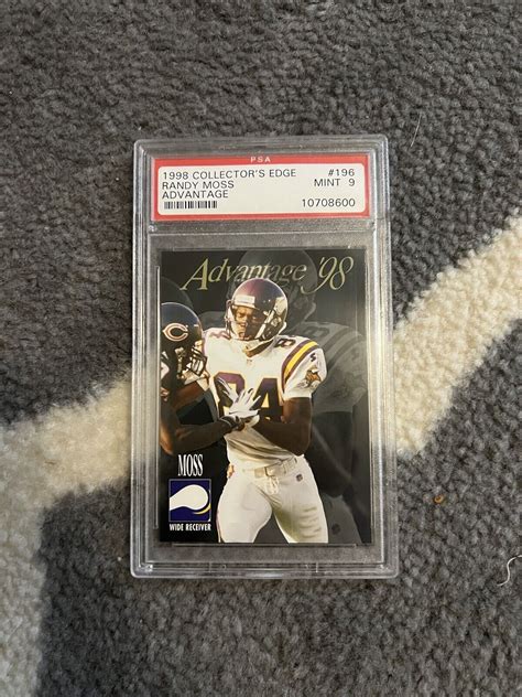 Collector S Edge Advantage Randy Moss Rc For Sale Online