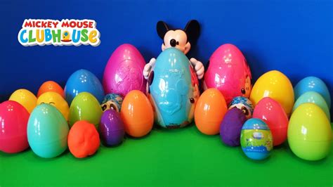 Mickey Mouse Clubhouse Surprise Eggs Awesome Mickey Mouse Disney