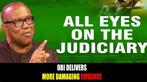 Live Obi Drops More Shocking Evidence Against Inec And Tinubu Obis