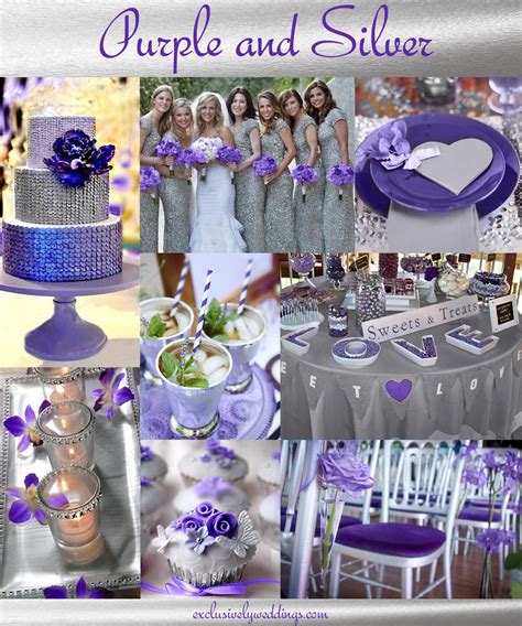 Purple Wedding Color Combination Options Exclusively Weddings