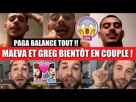 Paga En Est S R Il Balance Que Greg Va Se Remettre Avec Maeva Ghennam