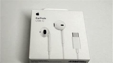 Apple Wired Earphones Type C Unboxing YouTube