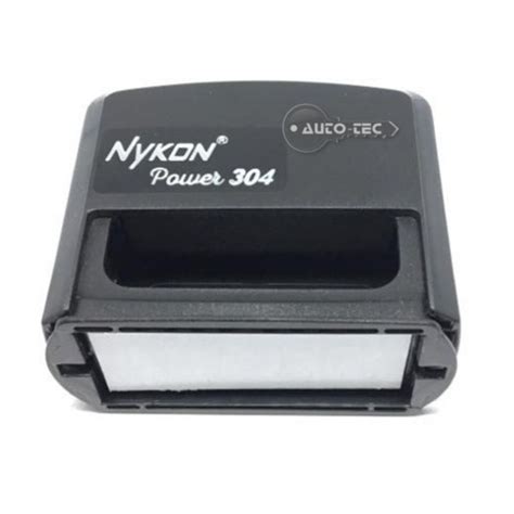 CARIMBO DE PAPEL NYKON PRETO 304 P40 23MMX59MM AUTO TEC CHAVES E