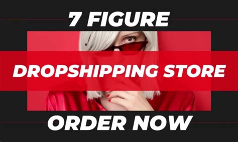 7 Figure Shopify Dropshipping One Product Store Pod Website By