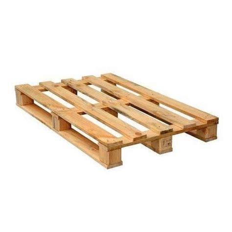 Rectangular Pinewood Pallet Capacity 800 Kg Entry Type 4 Way At