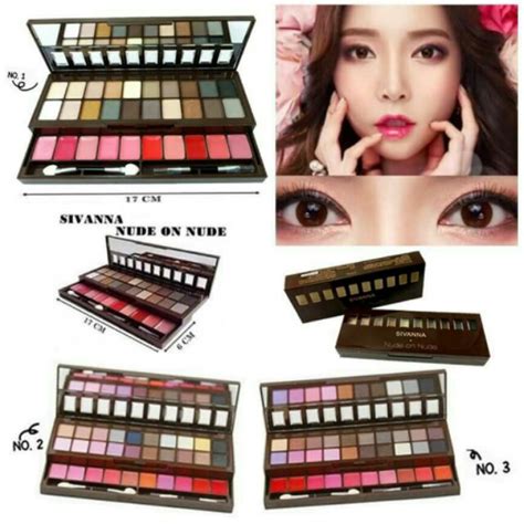 Sivanna Nude On Nude Palette Shopee Thailand