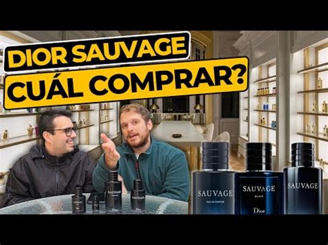 DIOR SAUVAGE EDT Vs EDP Vs ELIXIR Vs PARFUM YouTube