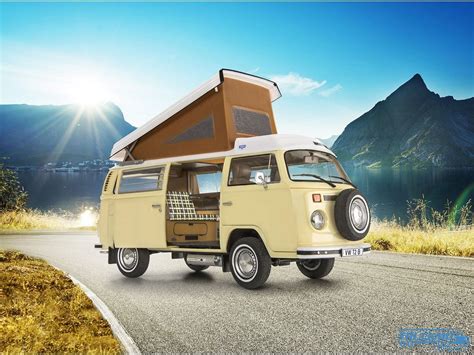 Revell Autos Volkswagen T2 Camper 07676 TRUCKMO Lkw Modelle Und