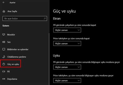 Windows Canl Derste Fareyi Oynatmay Nca Uyku Moduna Ge Iyor