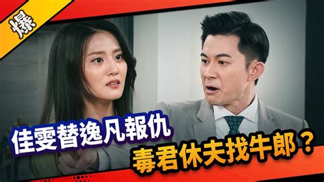 《八點檔搶先爆》市井豪門 Ep129 佳雯替逸凡報仇 毒君休夫找牛郎？ Youtube