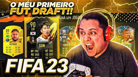 MONTEI O MEU PRIMEIRO FUT DRAFT NO FIFA 23 YouTube