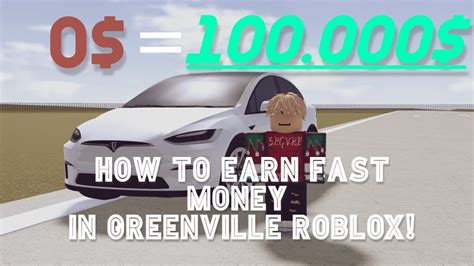 How To Earn Fast Money In Roblox Greenville Youtube