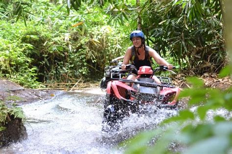 Combo Package Ubud ATV Quad Bike And Ubud Rafting With Lunch