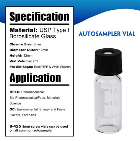 Lab Wholesales Hplc Autosampler Vials Hplc Hplc Autosampler Vials