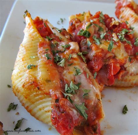 Stuffed Pasta Shells - My Turn for Us