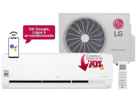 Ar Condicionado Split Lg Btus Quente Frio Dual Inverter Voice