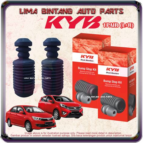 Perodua Axia Bezza Front Absorber Cover Dust Protector With Bush