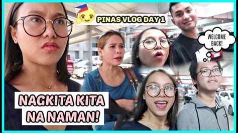 NANDITO NA AKO SA PILIPINAS GRABE ANG PA MGA PA WELCOME PINAS VLOG