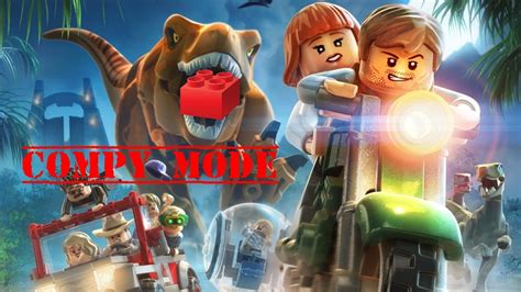 Lego Jurassic World Compy Mode Red Brick Youtube