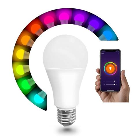 Foco LED Inteligente De Color Regulable RGB Wifi Tuya App IOnOff