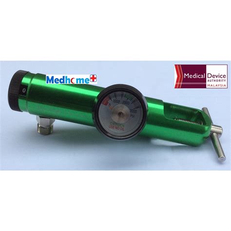 Ready Stock Acare Click Style Medical Oxygen Regulator For Pin Index