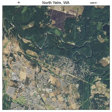 Aerial Photography Map of North Yelm, WA Washington