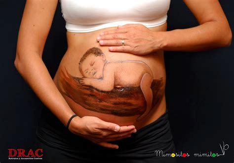 Retratos Y Accesorios Custom Belly Paint