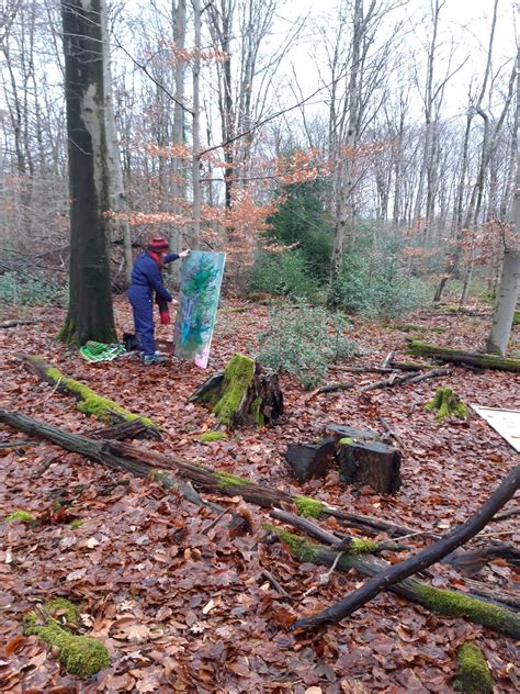 BDK NRW Workshop Kunst im Waldzimmer für Kunstpädagoginnen und